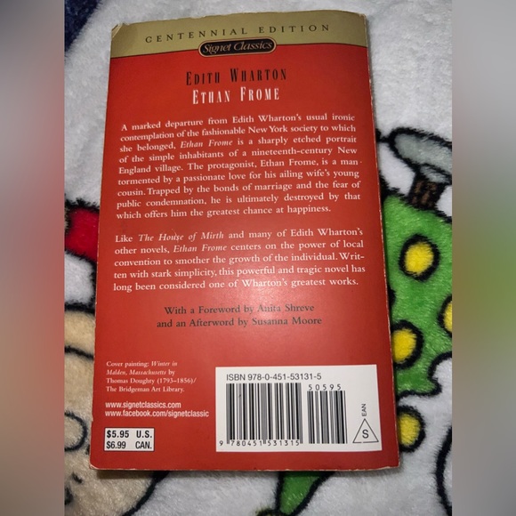 Ethan Frome by Edith Wharton. Signet Classics. ISBN 978-0-451-53131-5. Like new - Picture 4 of 6